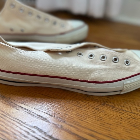 Vintage Converse All stars USA Made 1978 Oxford Basketball White Canvas 13.5. main image 7